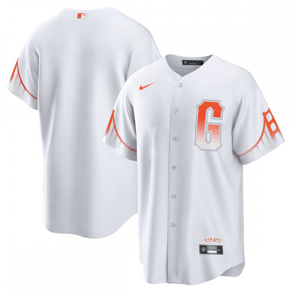 San Francisco Giants 2021 City Connect Replica Jersey - White-Pro Kit Vault | Brand New 26/27 Sports Jerseys